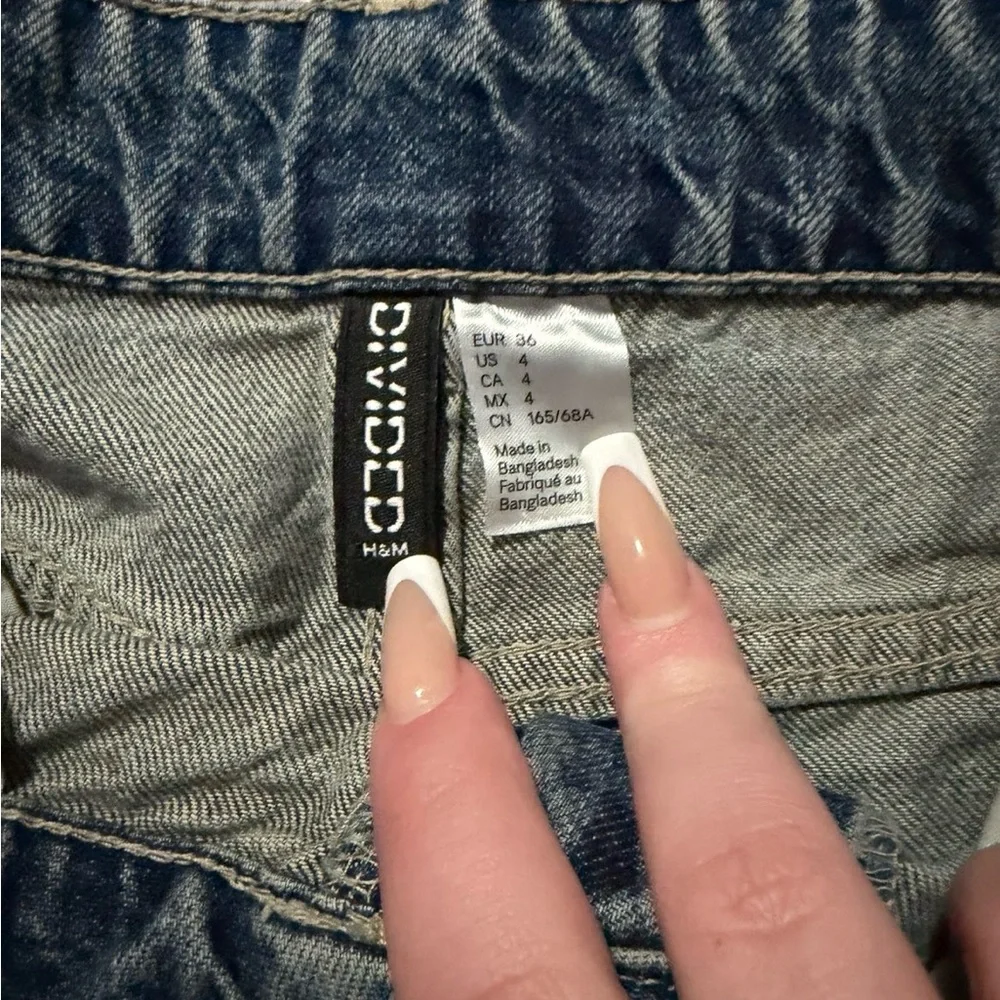 H&M Blue Flare & Wide Leg Women's Jeans - Picture 3 of 3
